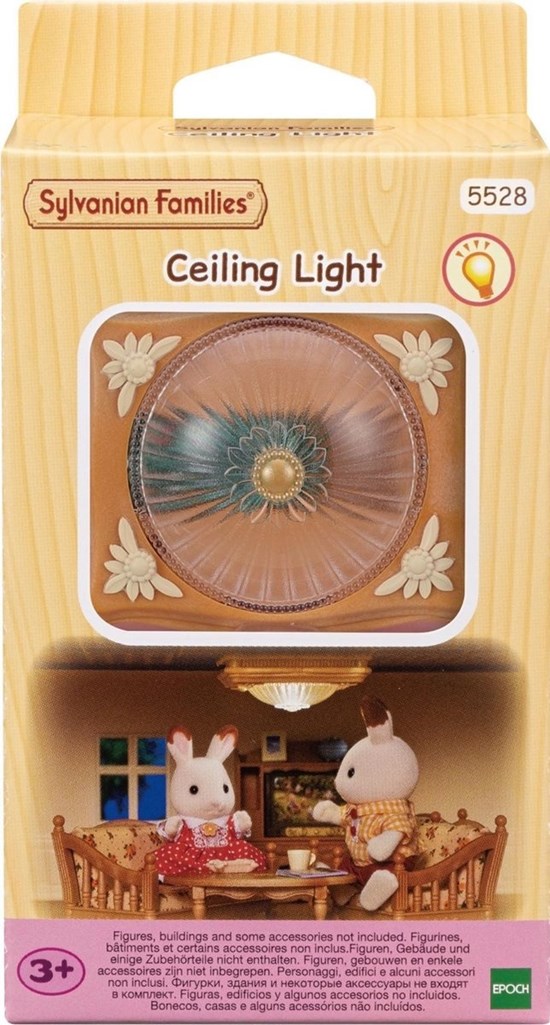 5528 Plafond Lamp Geeft ECHT Licht 3+ ( 2x AAA) 