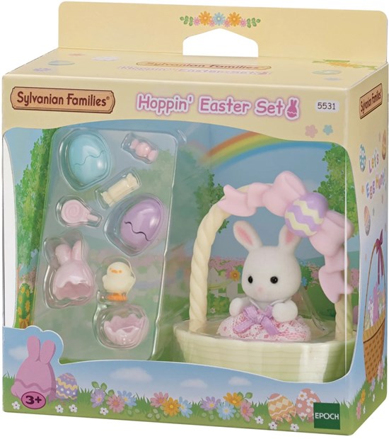 5531 Sylvanian Families Vrolijk Pasen set 3+ 