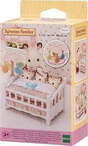 5534 Sylvanian Families Drieling Bed met Mobiele 3+