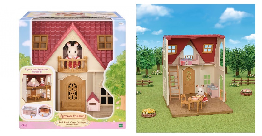5567 Sylvanian Families Red Roof Cosy Cottage Startershuis 3