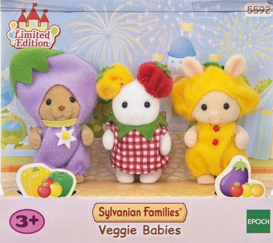 5592 Sylvanian FamiliesVeggie Babies 3dlg 3+