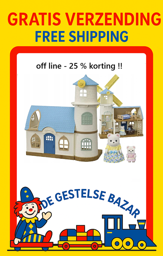 5630 Sylvanian Families Windmolen Speel set 3+ 