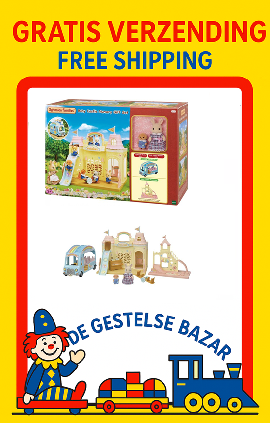 05684 Sylvanian Families Baby Castle Nursery Gift Set 3+ 