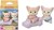 5697 Sylvanian Families Tweeling Woestijn Vos met Loopauto 3+