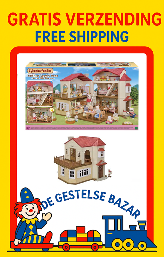5708 Sylvanian Families GROOT Poppenhuis met Speelkamer 3+ 