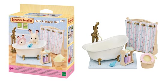 5739 Sylvanian Families Bad & Douche set 3+ (zonder figuren) 