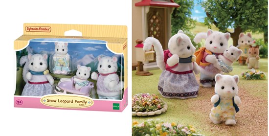 5814 Sylvanian Families Sneeuw Luipaard Familie3+ 