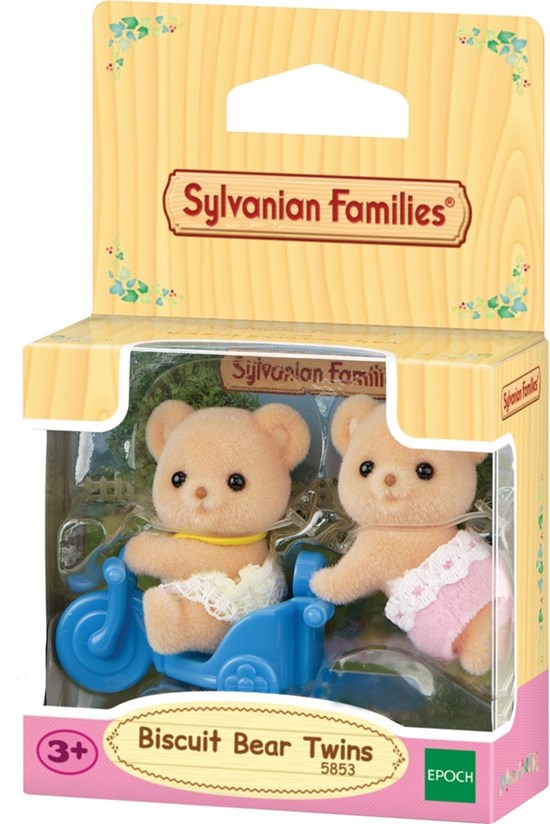 05853 Sylvanian Families Tweeling Baby Biscuit Beer 3+ 