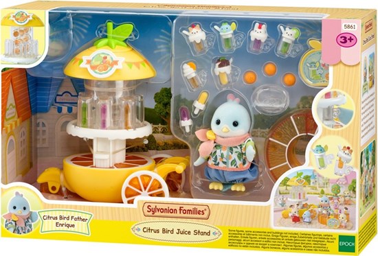 5861 Sylvanian Families Citroen Vogel met Sapkraam Speelset 3+ 