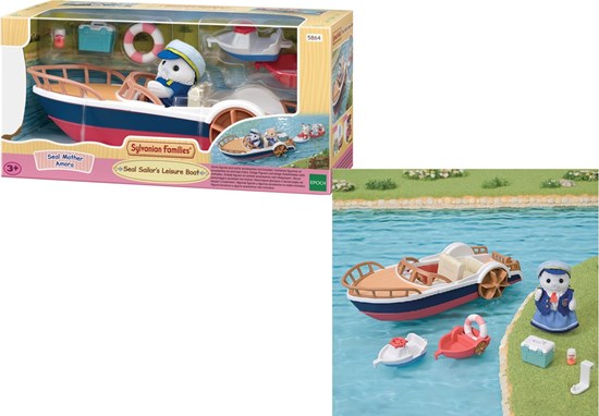 5864 Sylvanian Families Boot met Zeehond 3+ 