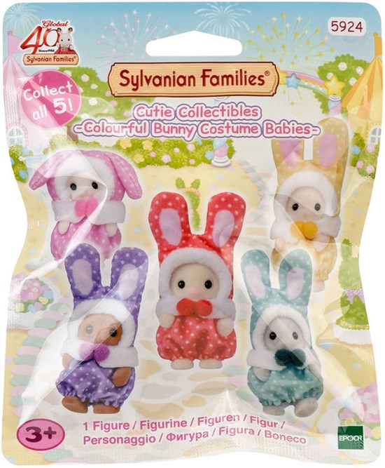 Sylvanian Families Verrassingszakje Baby Bunny Costume Series 3+  