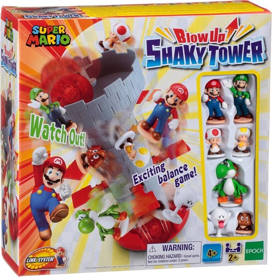 7356 Super Mario Blow Up Shaky Tower spel 4+ 