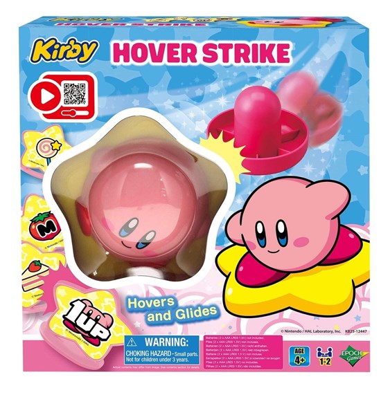 07609 epoch Kirby Hover Strike spel 4+ 