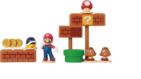 07630 epoch Super Mario BB Link System Figuur Wereld Series  