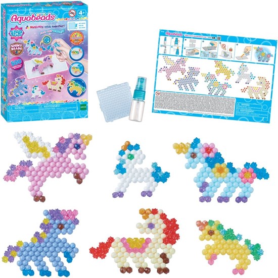 35128 Aquabeads Unicorn Friends Craft Set 4+ 
