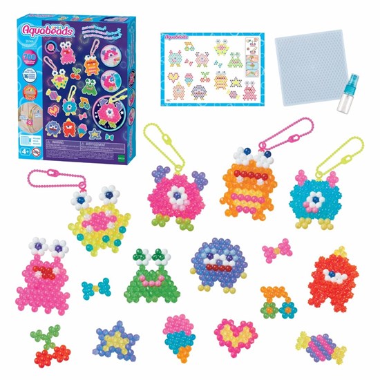 35144 Aquabeads Neon Gekke Monsters set 4+ 
