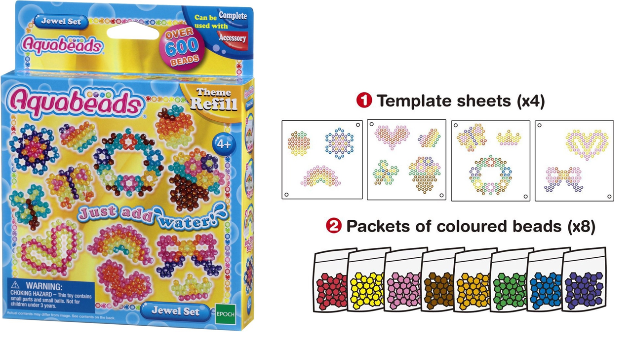 79158 aquabeads JEWEL SET REFILL 4