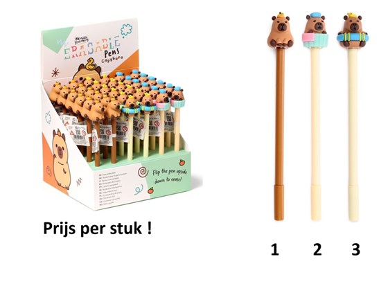 Inkredible Uitwisbare Pen Capybara top assorti 
