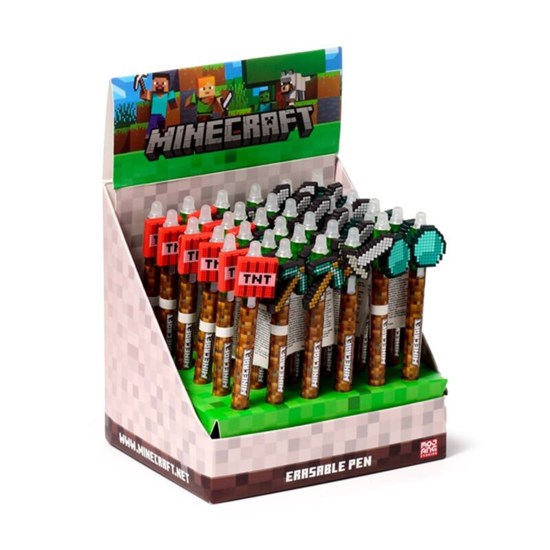 Inkredible Uitwisbare Pen Minecraft Gereedschap Top ass.
