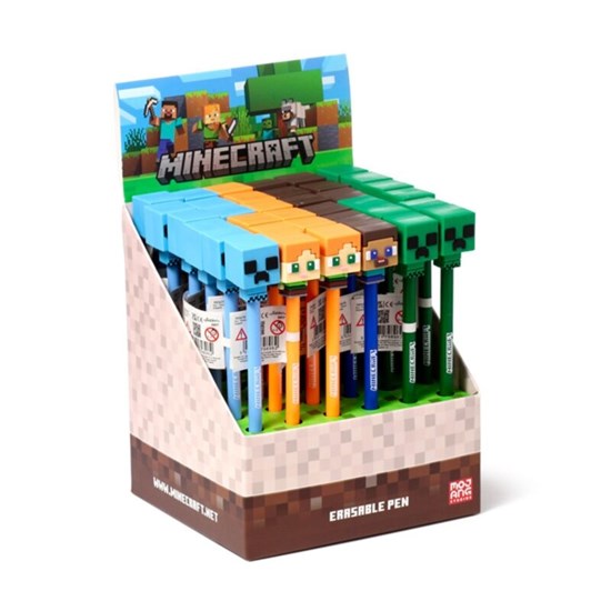 Inkredible Uitwisbare Pen Minecraft Siliconen Chibi Top assorti 