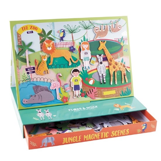 Floss & Rock Magnetisch Speelset Safari 3+ 