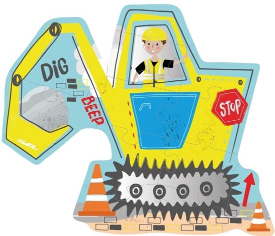 Floss & Rock Puzzel Digger 12 stukken 2+ 