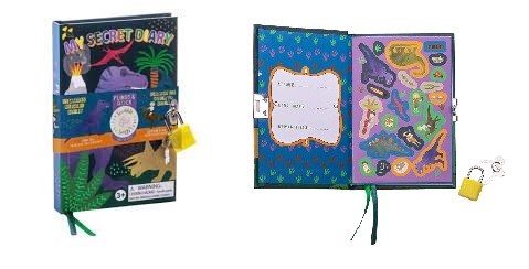 Floss & Rock My Secret Diary Dagboekje met Slot Dinosaurussen 3+