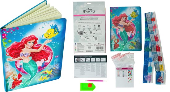 Diamond Painting Crystal Art Notebook Kit Disney's Little Mermaid
