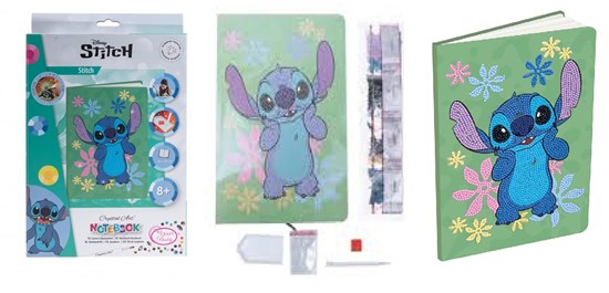 Disney Stitch Crystal Art Notebook  6+ 