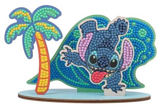 Crystal Art Figurine: Disney: Stitch Music (3 delig) 6+