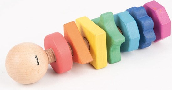 Tickit  Regenboog Houten Vormen Twister 18mnd+ 