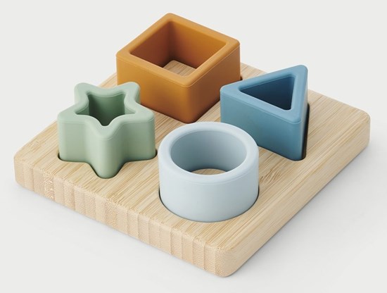 Tickit Silisoft Figuren Puzzel (Neutrale Kleuren) 