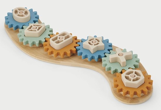 Tickit Silisoft Tandwiel Puzzel (Neutrale Kleuren) 