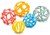 Tickit Silisoft® Flexibele Ballen Regenboog Kleuren 5stuks 0mnd+ 