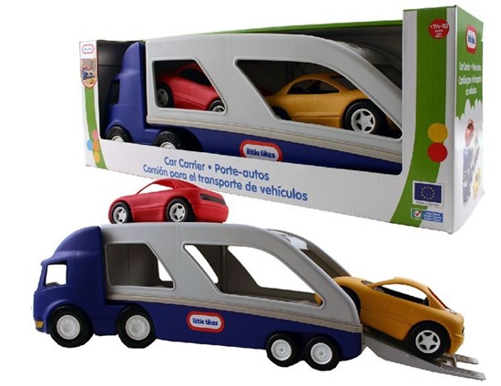 little tikes Grote Autotransporter blauw/grijs 18mnd+ 