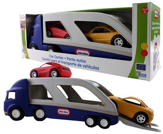 little tikes Grote Autotransporter blauw/grijs 18mnd+ 