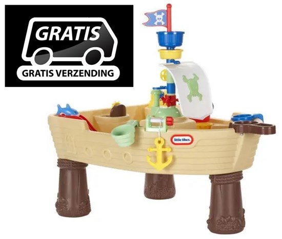 little tikes Piraten Zand en Watertafel 2+ 