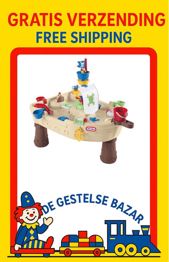little tikes Piraten Zand en Watertafel 2+ 