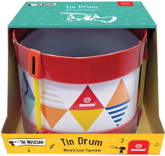 the Musican Metalen Trommel met Ballen en Stokjes 3+ 