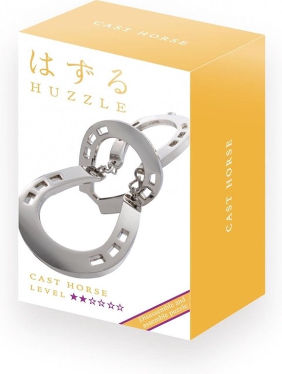 hanayama Huzzle Puzzel Cast Horse Level ** 