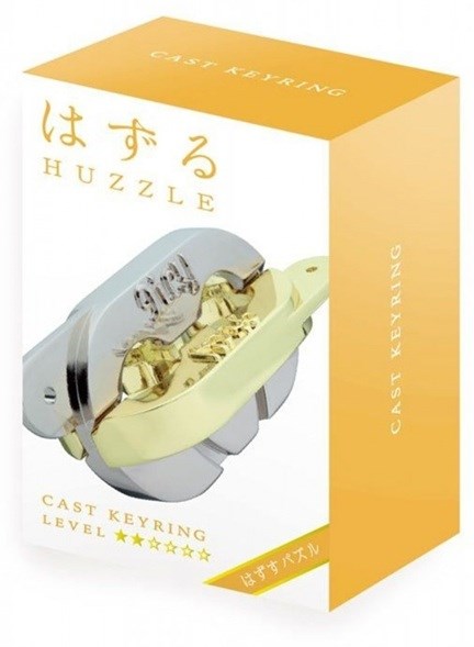 hanayama Huzzle Puzzel Cast Keyring Level ** 