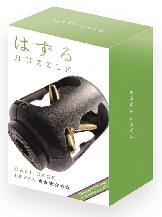 hanayama Huzzle Puzzel Cast Cage Level *** 