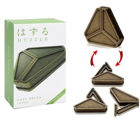 hanayama Huzzle Puzzel Cast Delta Level *** 