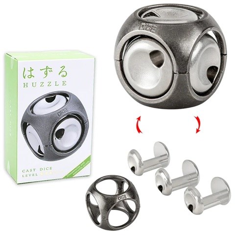 hanayama Huzzle Puzzel Cast Dice Level *** 