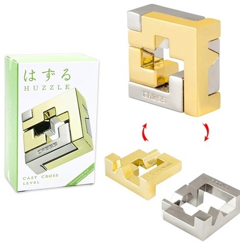 hanayama Huzzle Puzzel Cast Cross Level *** 