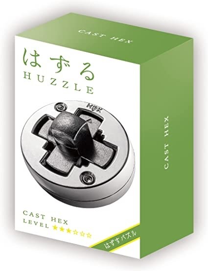 hanayama Huzzle Puzzel Cast Hex Level *** 