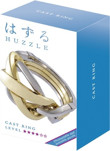 hanayama Huzzle Puzzel Cast Ring Level **** 
