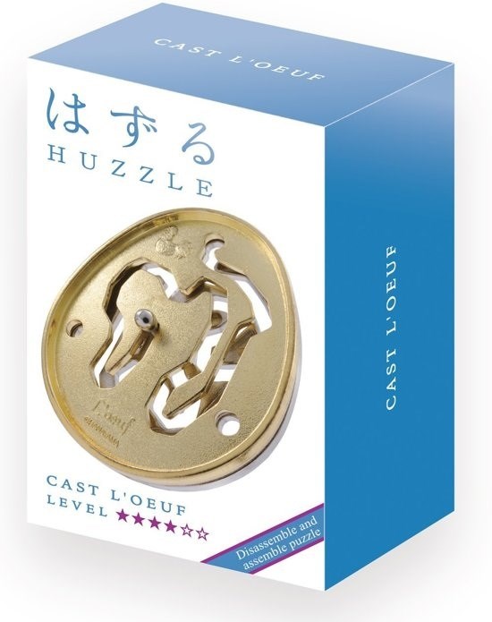 hanayama Huzzle Puzzel Cast L'Ouef Level **** 