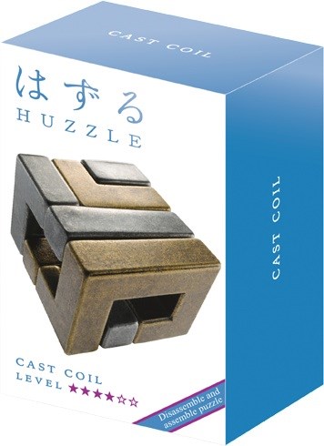 hanayama Huzzle Puzzel Cast Coil Level **** 