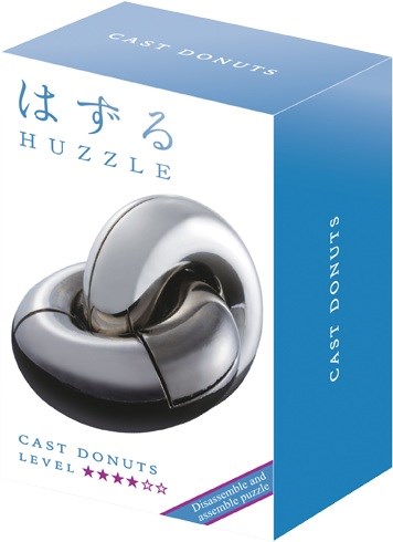 hanayama Huzzle Puzzel Cast Donuts Level **** 